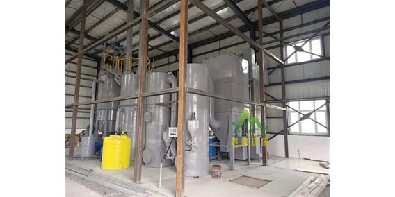 新疆若羌醫(yī)療垃圾焚燒爐及污水處理設(shè)備安裝完成