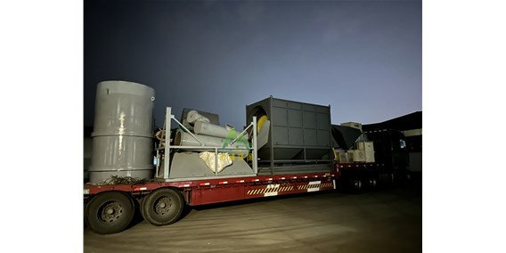 垃圾焚燒爐設(shè)備出廠(chǎng)